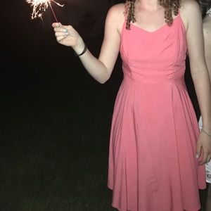 Flowy Peach Old Navy Dress